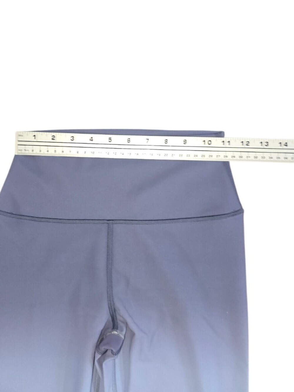 Alo Yoga Vapor Gradient Ombre Leggings in Lavender and Blue Size S - Picture 5 of 6